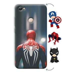 Spider Design Custom Back Case for Xiaomi Redmi Y1