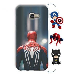 Spider Design Custom Back Case for Samsung Galaxy A3 2017