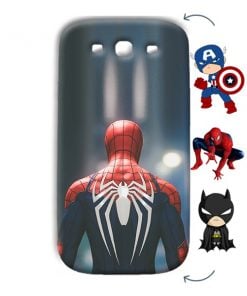 Spider Design Custom Back Case for Samsung Galaxy S3 Neo