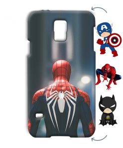 Spider Design Custom Back Case for Samsung Galaxy S5 Mini