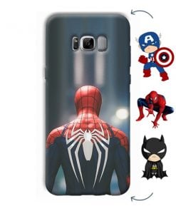 Spider Design Custom Back Case for Samsung Galaxy S8 Plus