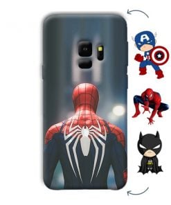Spider Design Custom Back Case for Samsung Galaxy S9