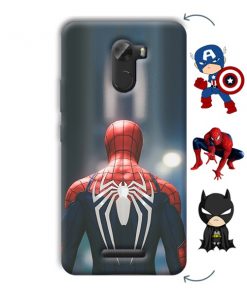 Spider Design Custom Back Case for Gionee X1