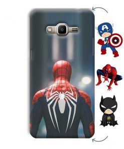 Spider Design Custom Back Case for Samsung Galaxy J2 Prime