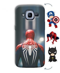 Spider Design Custom Back Case for Samsung Galaxy J2 Pro