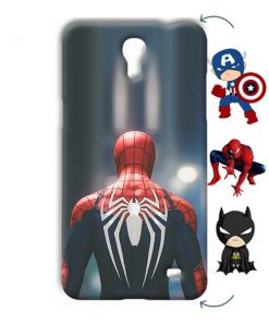 Spider Design Custom Back Case for Samsung Galaxy Mega 2