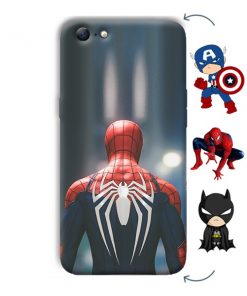 Spider Design Custom Back Case for Oppo A71