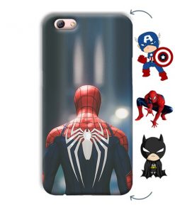 Spider Design Custom Back Case for Oppo F3 Plus