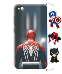 Spider Design Custom Back Case for Xiaomi Redmi 4A