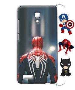Spider Design Custom Back Case for Xiaomi Redmi Note Prime