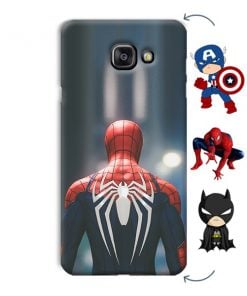 Spider Design Custom Back Case for Samsung Galaxy On7 2016 On 7