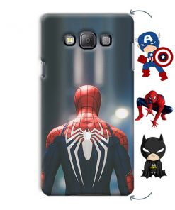 Spider Design Custom Back Case for Samsung Galaxy A7