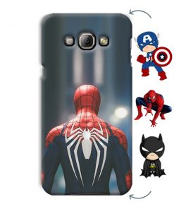 Spider Design Custom Back Case for Samsung Galaxy A8