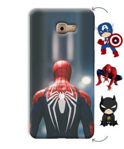Spider Design Custom Back Case for Samsung Galaxy C9 Pro
