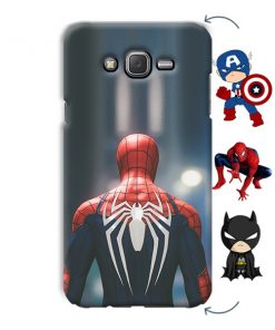 Spider Design Custom Back Case for Samsung Galaxy J1