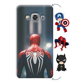 Spider Design Custom Back Case for Samsung Galaxy J3 Pro