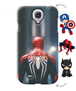 Spider Design Custom Back Case for Samsung Galaxy S4