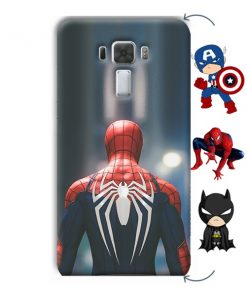 Spider Design Custom Back Case for ASUS Zenfone 3 Laser