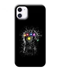 Infinity Stones Design Custom Back Case for Apple iPhone 11