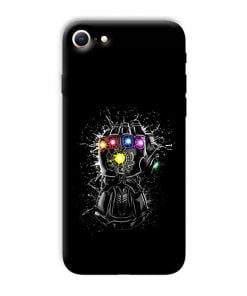 Infinity Stones Design Custom Back Case for Apple iPhone 8