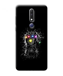 Infinity Stones Design Custom Back Case for Nokia 3.1 Plus