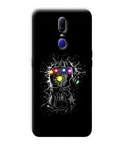 Infinity Stones Design Custom Back Case for Oppo A9