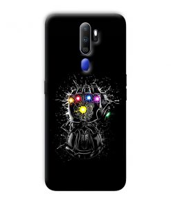 Infinity Stones Design Custom Back Case for Oppo A5 2020