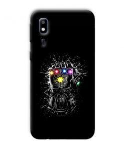 Infinity Stones Design Custom Back Case for Samsung Galaxy A2 Core