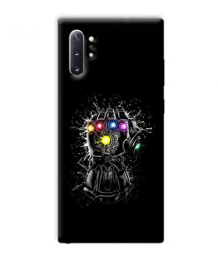 Infinity Stones Design Custom Back Case for Samsung Galaxy Note 10 Plus