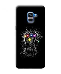 Infinity Stones Design Custom Back Case for Samsung Galaxy A8 Plus