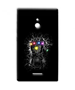 Infinity Stones Design Custom Back Case for Nokia XL
