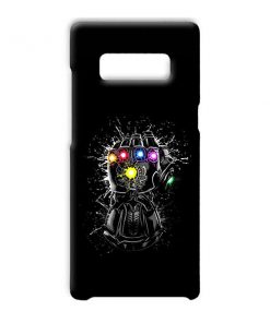 Infinity Stones Design Custom Back Case for Samsung Galaxy Note 8