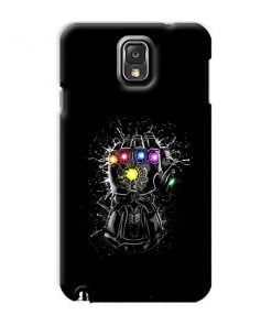Infinity Stones Design Custom Back Case for Samsung Galaxy Note 3 Neo