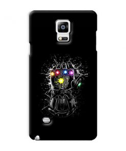 Infinity Stones Design Custom Back Case for Samsung Galaxy Note 4