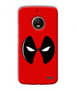 Superhero Design Custom Back Case for Motorola Moto E4