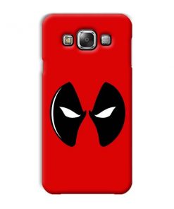Superhero Design Custom Back Case for Samsung Galaxy E5