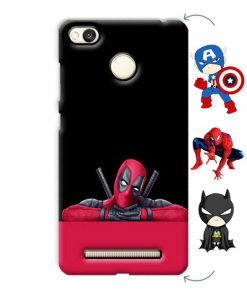 Superhero Design Custom Back Case for Xiaomi Redmi 3S Plus