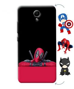 Superhero Design Custom Back Case for Xiaomi Redmi Note 2