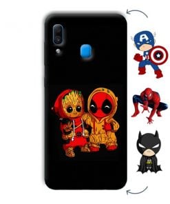 Superhero Design Custom Back Case for Samsung Galaxy A20