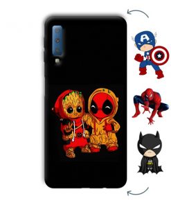 Superhero Design Custom Back Case for Samsung Galaxy A7 2018