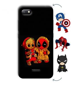 Superhero Design Custom Back Case for Xiaomi Redmi 6A