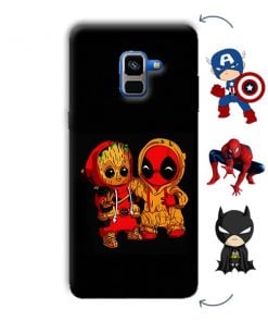 Superhero Design Custom Back Case for Samsung Galaxy A8 Plus
