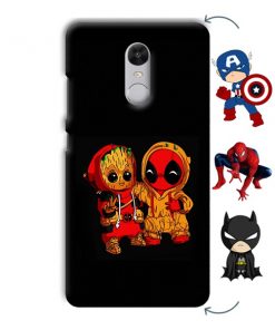 Superhero Design Custom Back Case for Xiaomi Redmi Note 4