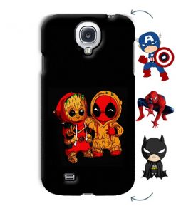 Superhero Design Custom Back Case for Samsung Galaxy S4