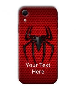 Spider Logo Design Custom Back Case for Apple iPhone XR
