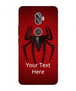 Spider Logo Design Custom Back Case for Gionee A1 Plus