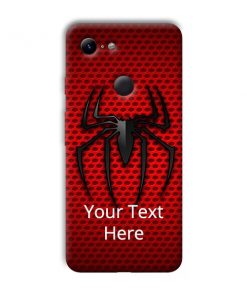 Spider Logo Design Custom Back Case for Google Pixel 3