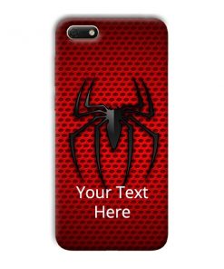 Spider Logo Design Custom Back Case for Huawei Honor 7S