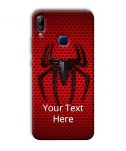 Spider Logo Design Custom Back Case for Infinix Hot S3X