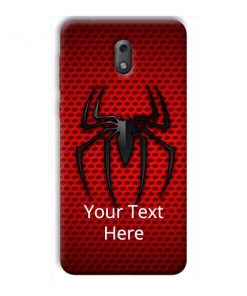 Spider Logo Design Custom Back Case for Nokia 2